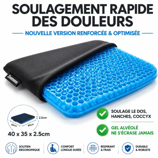 Coussin en Gel Zeemono (Officiel)